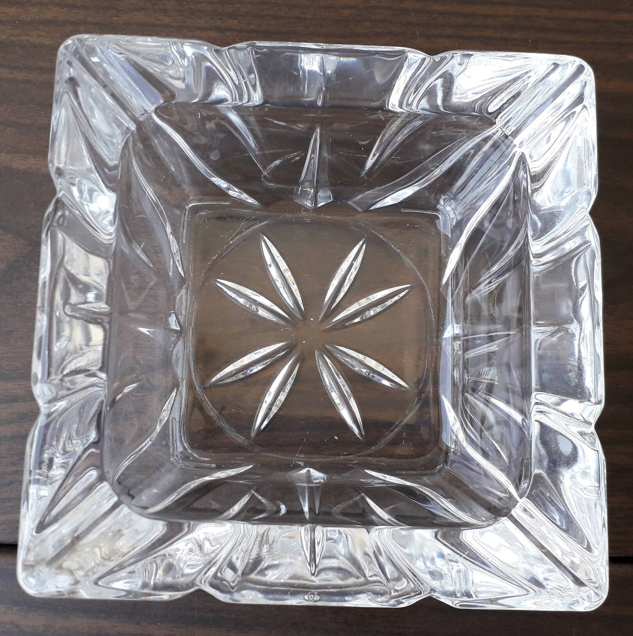 Crystal ashtray