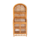 Rattan & wicker bookcase