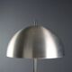 Lampe de table vintage design en aluminium et métal, Italie, années 1960