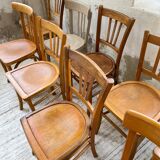 Set 11 Baumann bistro chairs