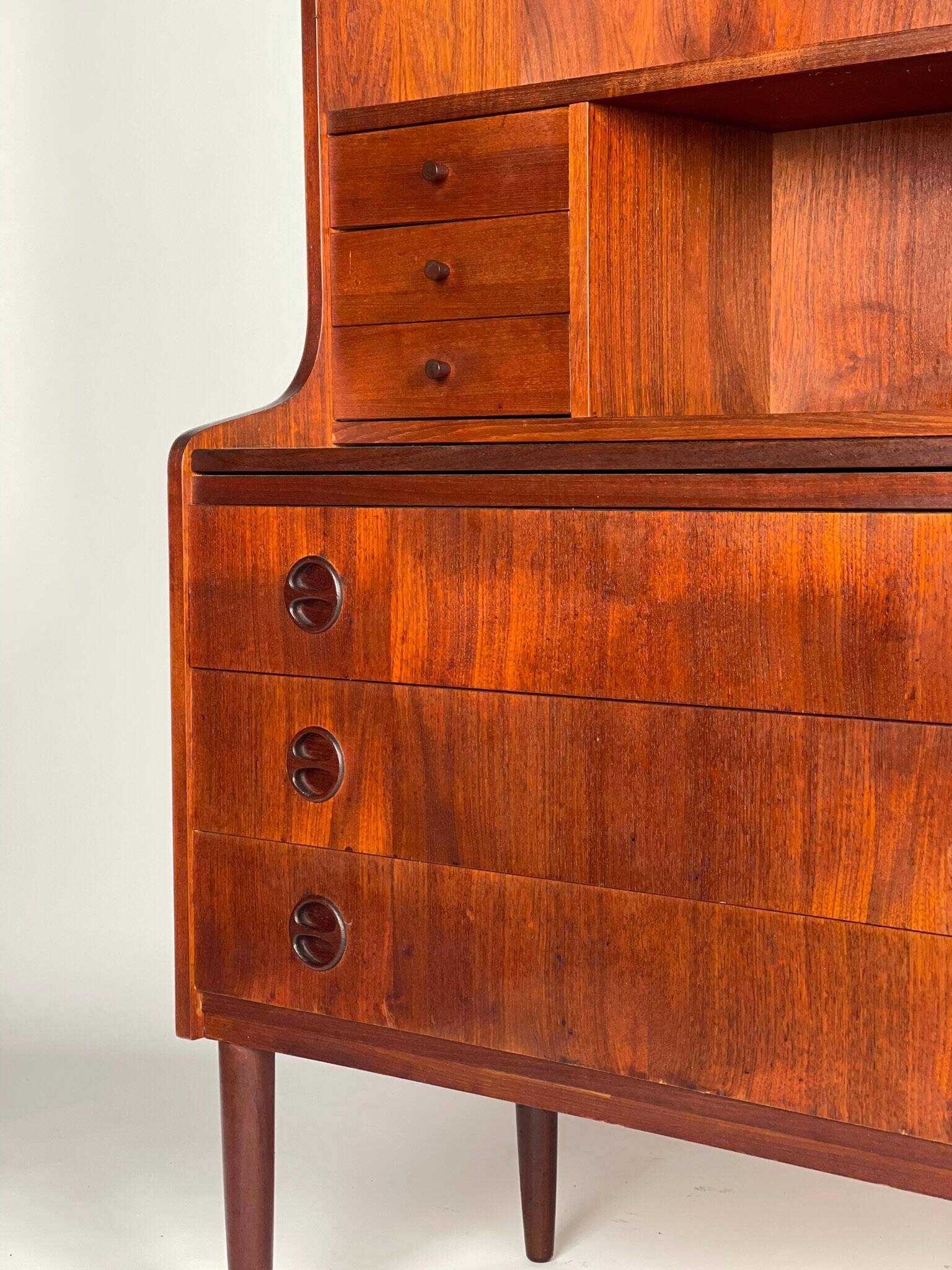 Scandinavian teak secretary from the 1960s.
