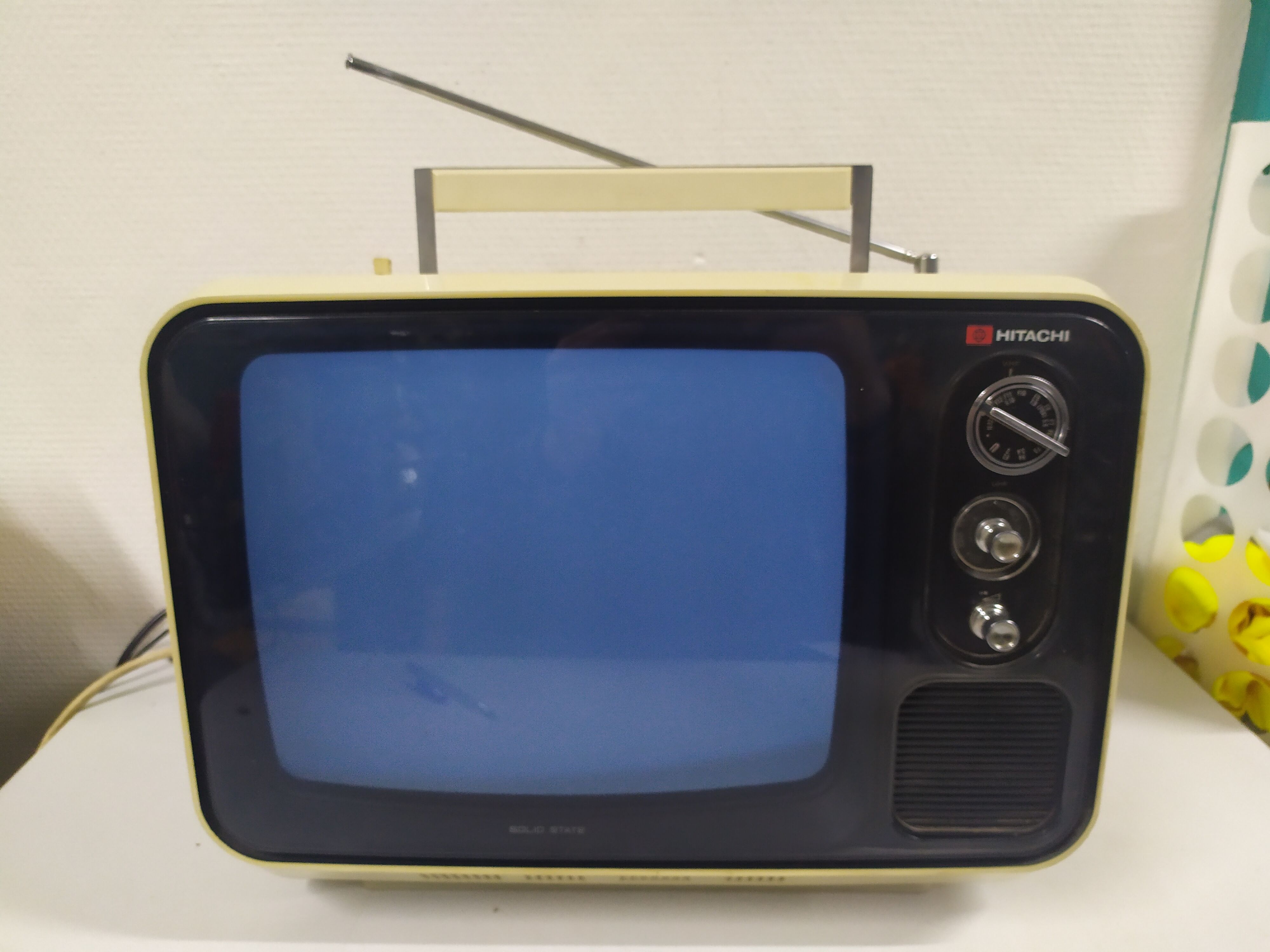 Vintage TV HITACHI F-54M