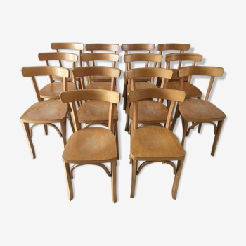 suite of 14 bistro chairs