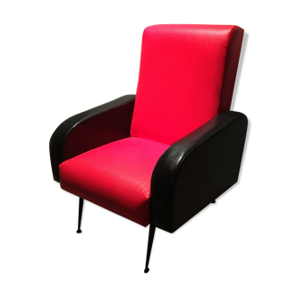 Chair leatherette of the 1960s