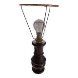 Wooden lamp base