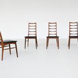 Chaises de salle à manger 'Lis' de Niels Koefoed en palissandre Koefoeds Danemark 1960