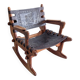 Sculptural Rocking Chair by Angel Pazmiño for Muebles de Estilo 1960's