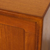 Danish teak cabinet by H W Klein for Bramin 1960s