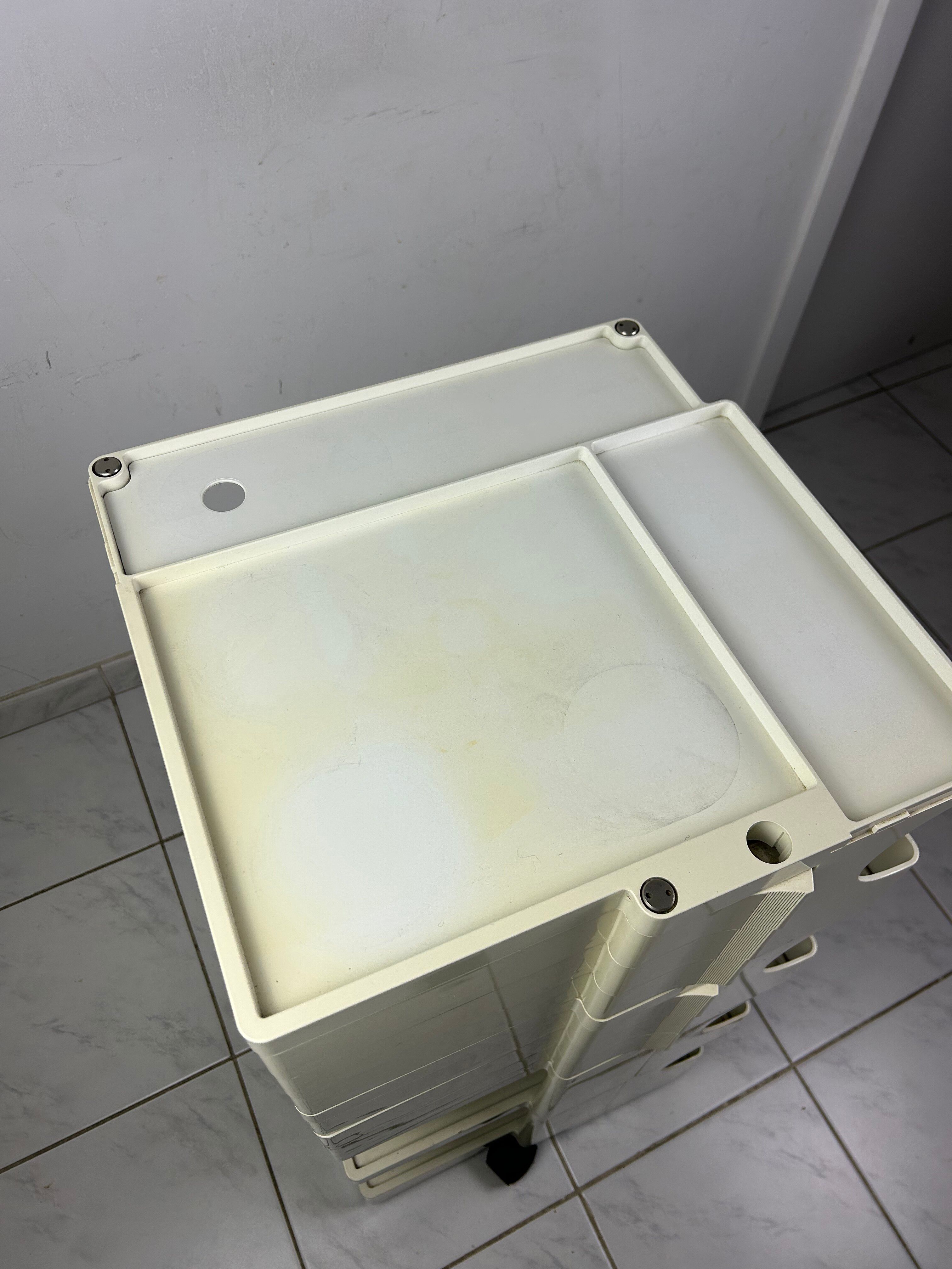 Vintage Boby trolley Joe Colombo Bieffeplast space age