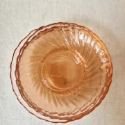 Set of 6 Coffee Cups & Saucers "Rosaline" '70s - Arcoroc France