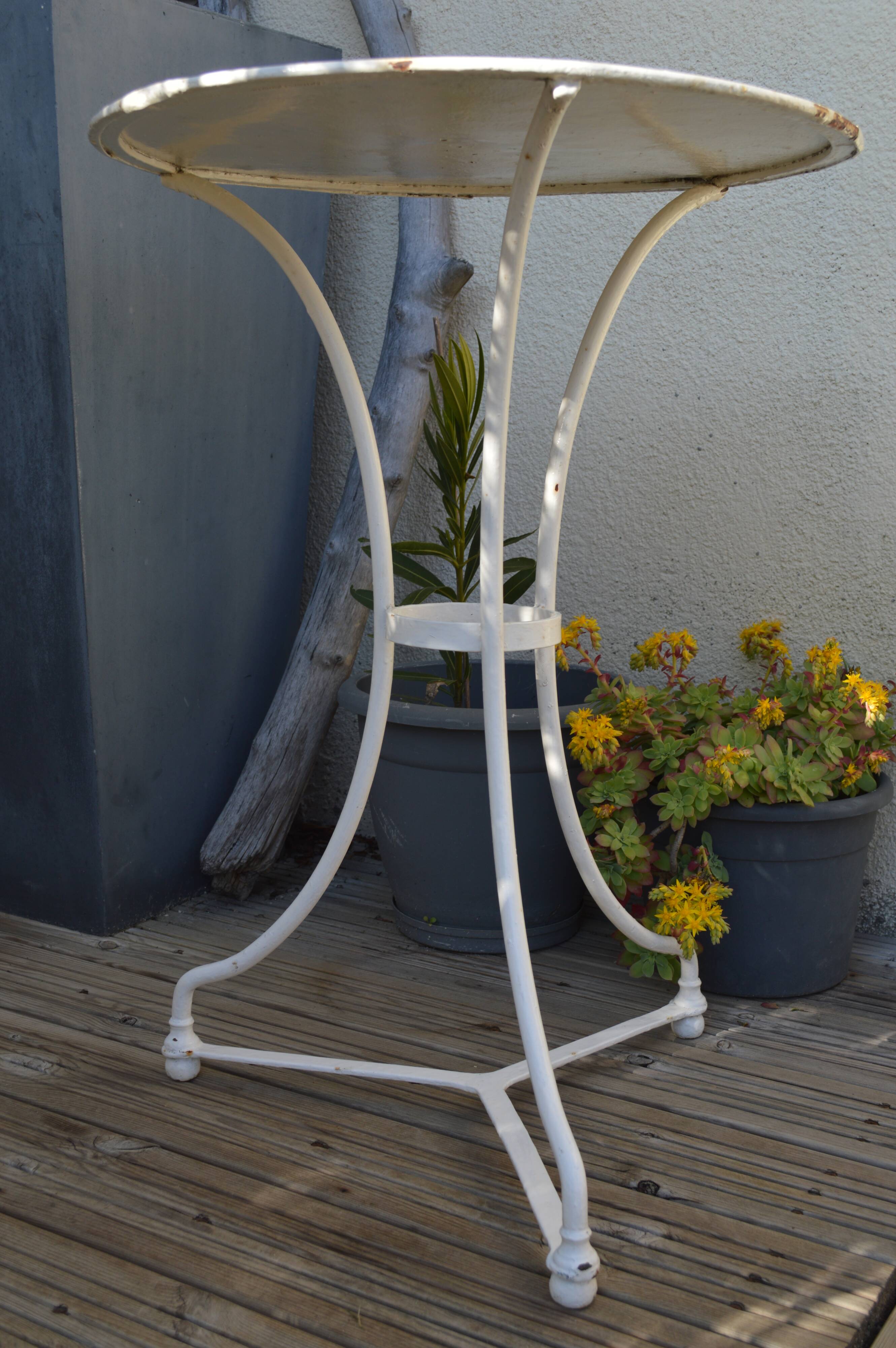 Wrought iron table