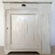 Large confiturier/Low bonnetière vintage artisan 1940 solid wood