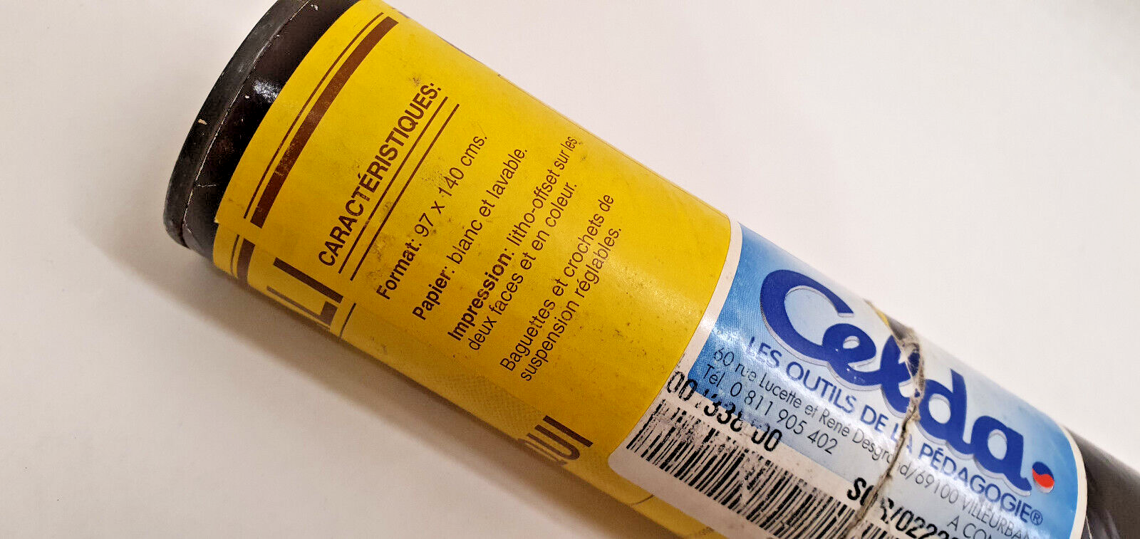 School wall poster Africa physical/political 140 cm x 97 cm brand soral