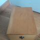 Wooden card box
