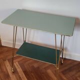 vintage rolling serving cart