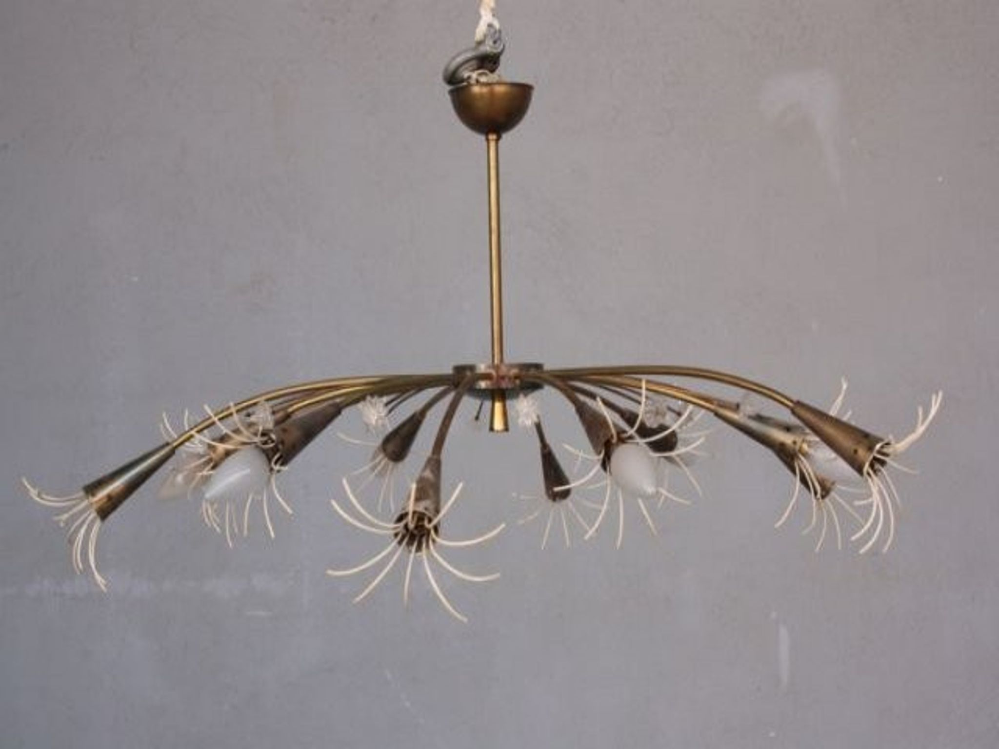 Chandelier 12 light 1960
