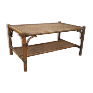 table basse en rotin