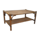 Rattan coffee table