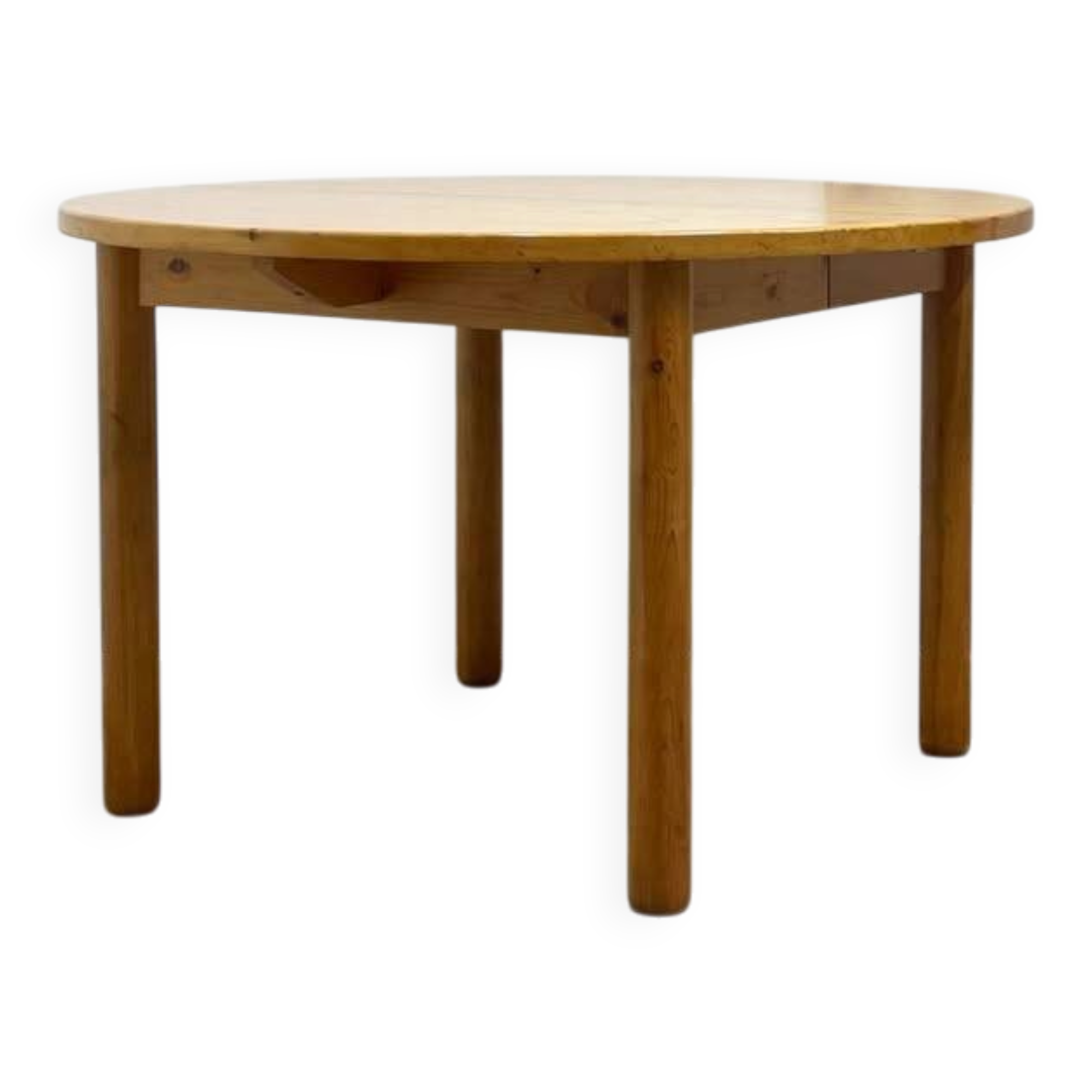 Table de repas ronde en pin
