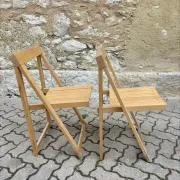 Vintage folding chairs Trieste – Aldo Jacober 1960