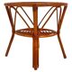 Mid Century Modern Bamboo Chairs and Table Set, Italy 1960s