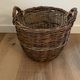 Pop-up Christmas 2022 - Vintage round basket / old basket in Dame-Jeanne