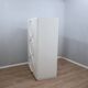 Italian Space Age Wardrobe white lacquered F.lli Proserpio 1960s