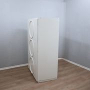 Italian Space Age Wardrobe white lacquered F.lli Proserpio 1960s