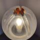 Large vintage Murano glass table lamp