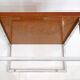 Table basse carrée bois & métal