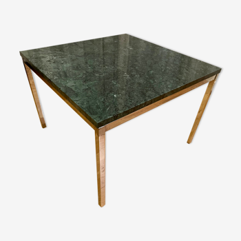 Table basse de Florence Knoll en marbre vert « verde alpi »