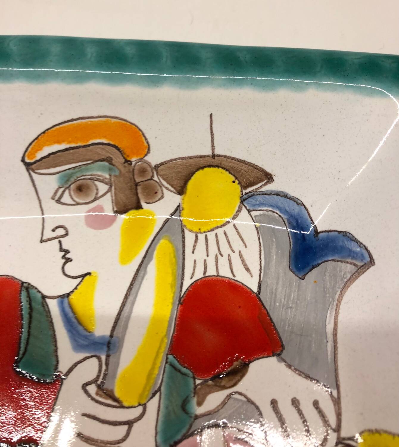 Italian ceramic dish by De Simone