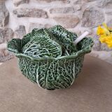 Soup tureen with slushie cabbage