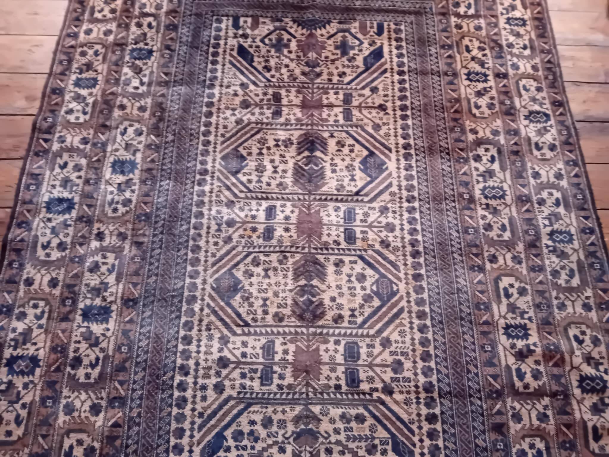Tapis Beloutch Afghan fait main 283x209cm