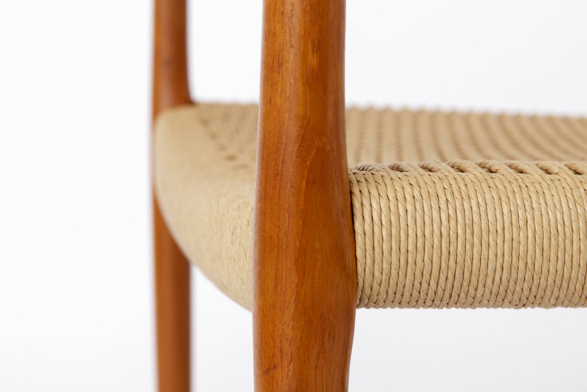1 of 2 Armchair No. 56 by Niels Otto Møller (1954) – Teak Frame