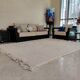 Berber carpet cream wool 215x280 cm
