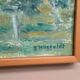 Original Swedish Oil on Canvas – "Landscape" by S. Högfeldt – Signed – Vintage and Framed – 48 × 36 cm (18.9" × 14.2")