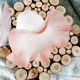 Opaline lampshade pink petticoat