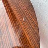 1950s half-moon tripod bedside table