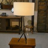 Large wrought iron lamp