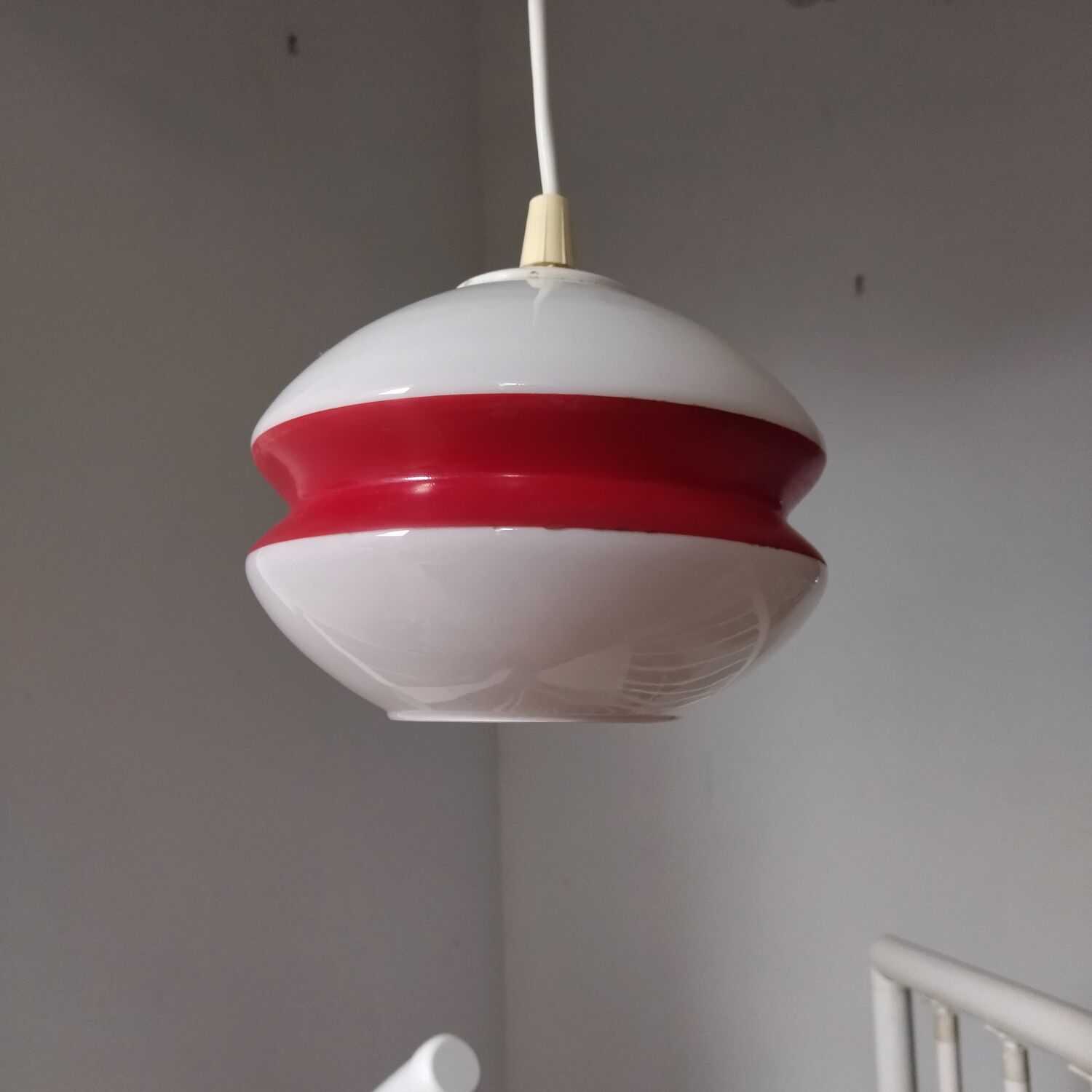 Suspension lamp UFO Space age 50s