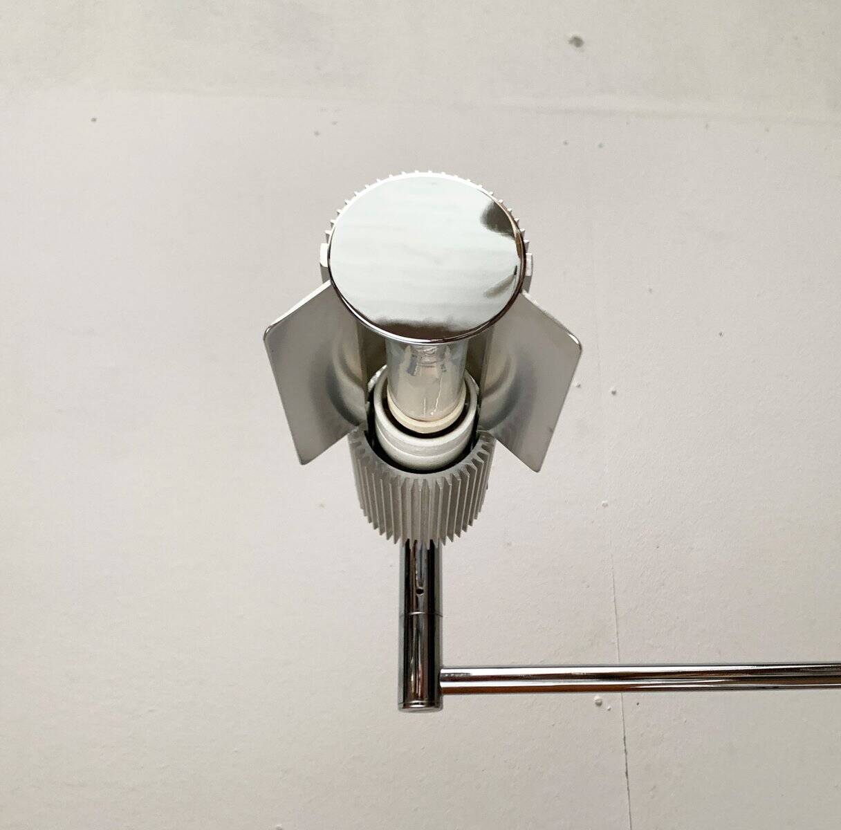 Lampe de table Haloprofil de l'ère spatiale vintage par V. Frauenknecht pour Swisslamps International, années 1970