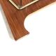 Teak and metal magazine rack, Sweden, 1940