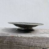 Signed metal salad bowl