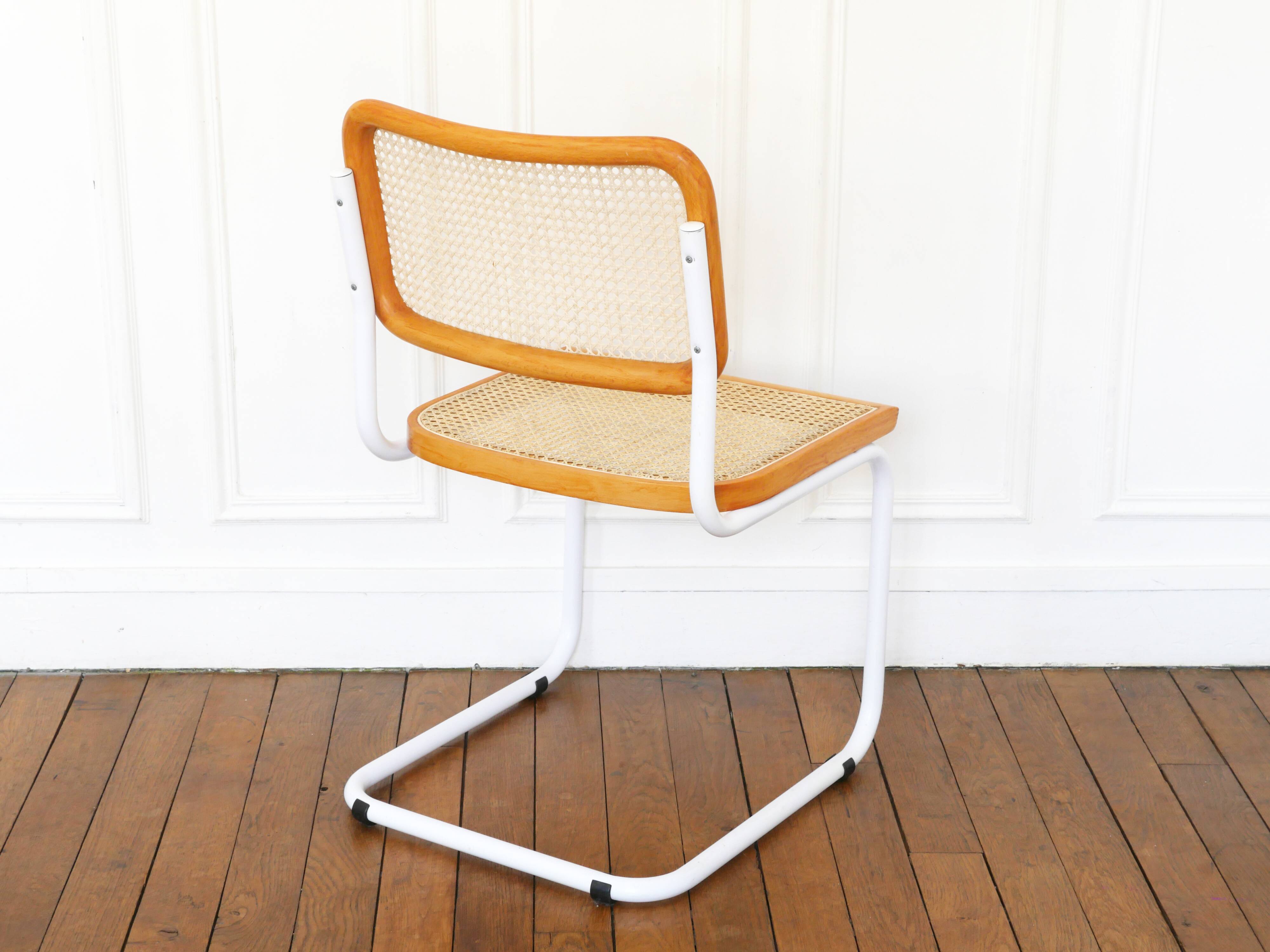 Cesca B32 Breuer Chair Made in Italy - Seat and back cane redone