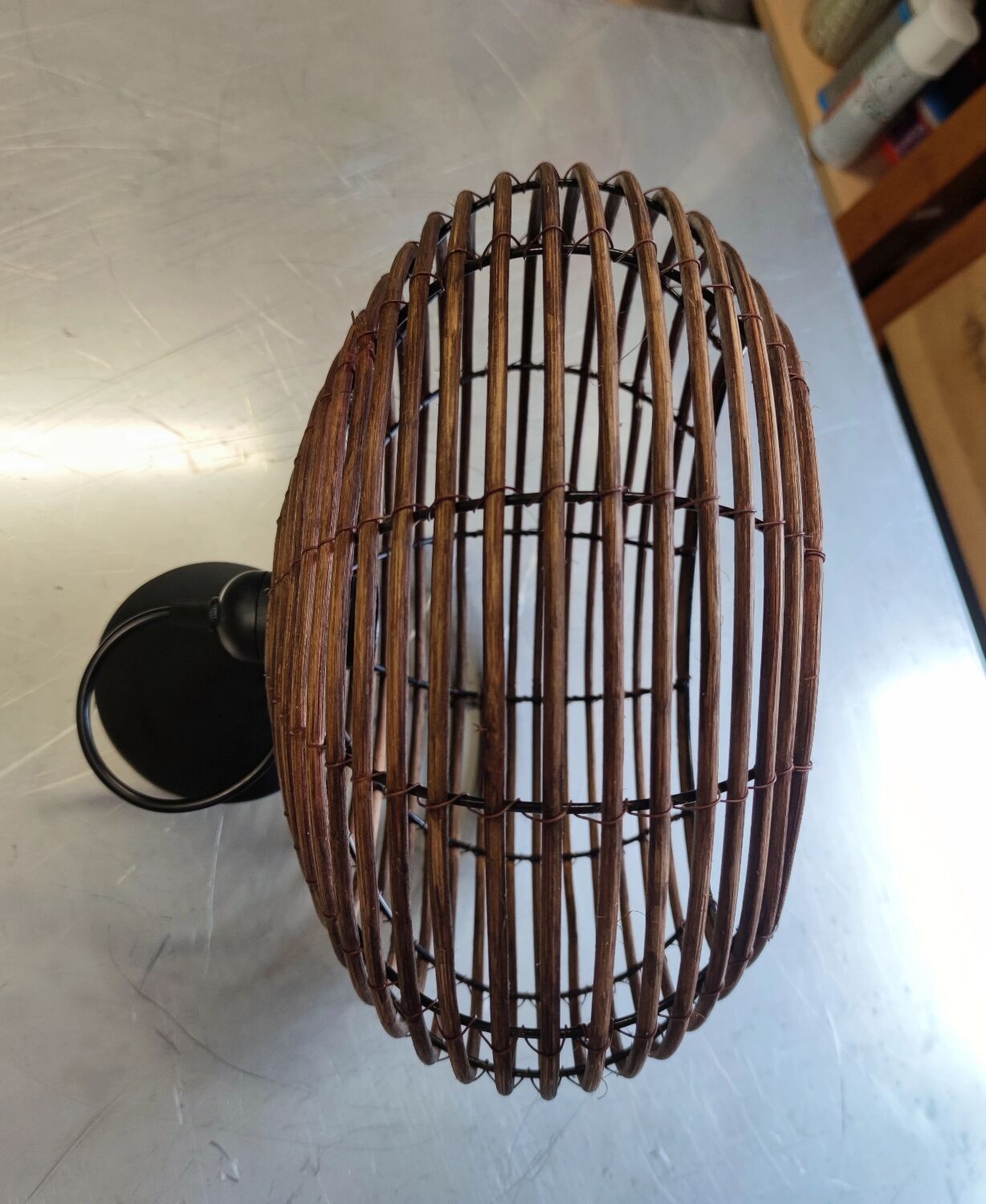 Rattan pendant light