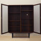 Rosewood showcase, Danish design, 1970s, designer: Carlo Jensen, production: Hundevad
