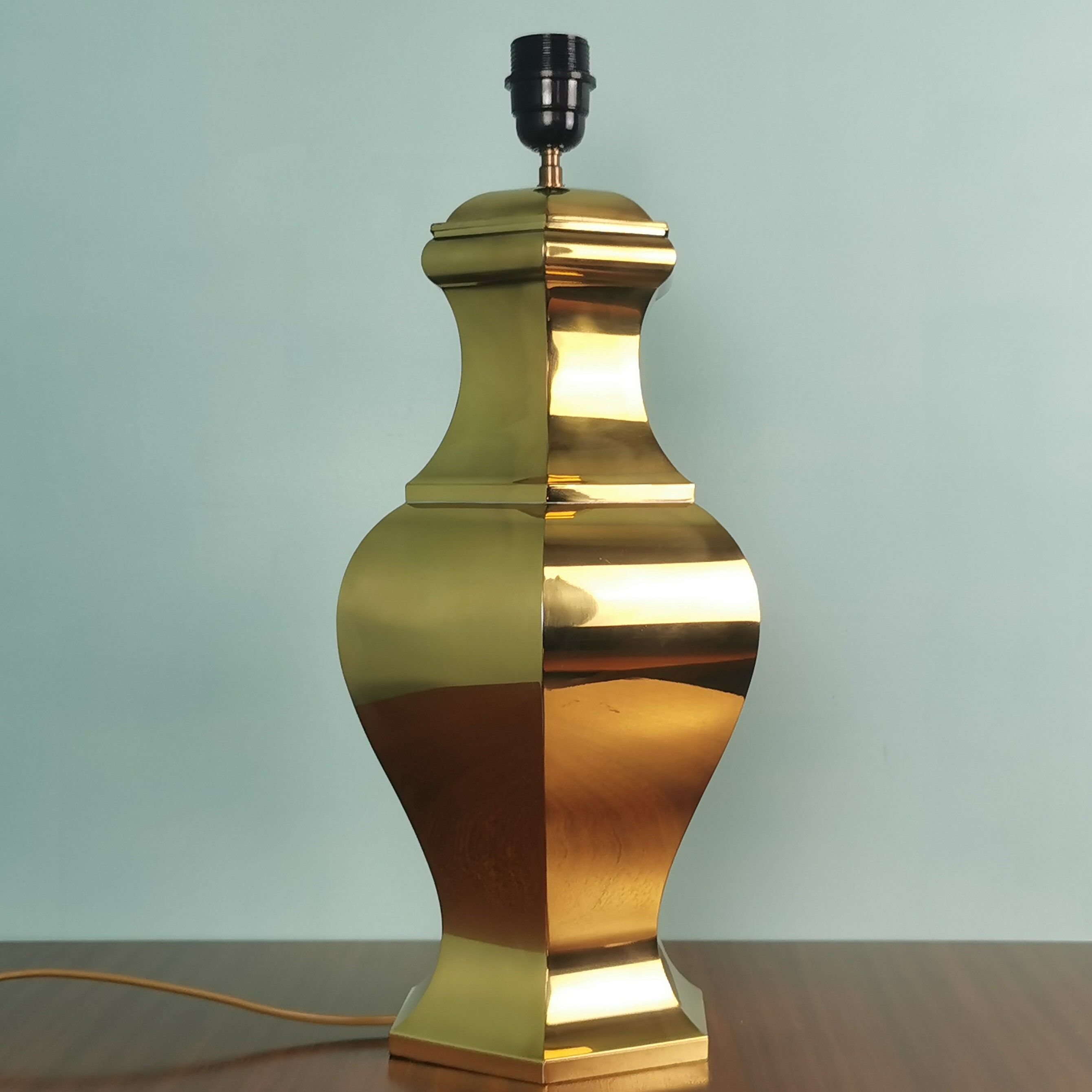 Lampe doré vintage