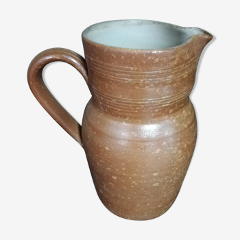 Pitcher enamelled terracotta "sandstone from berry"