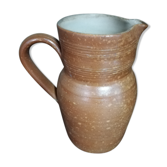 Pitcher enamelled terracotta "sandstone from berry"
